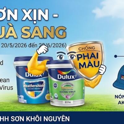 Mua Sơn Xịn Nhận Ngay Quà Sang